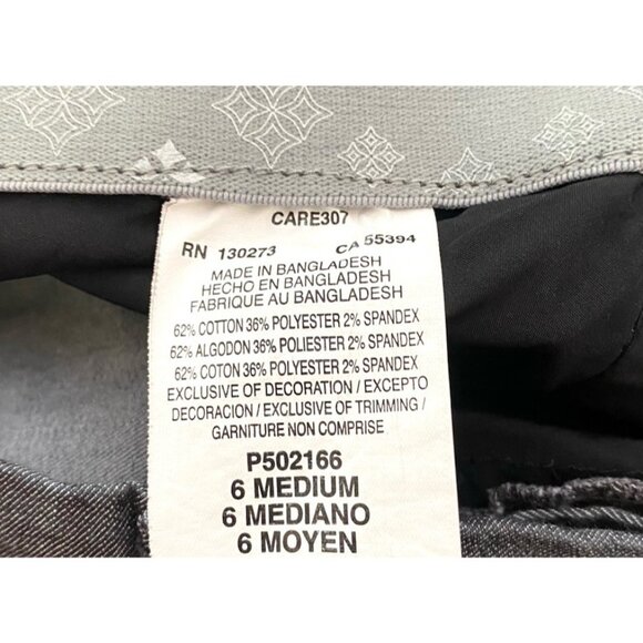 Lot of 2 Lee‎ Pants Womens Straight No Gap Elastic Waist Platinum Label Career 6 - Picture 10 of 14